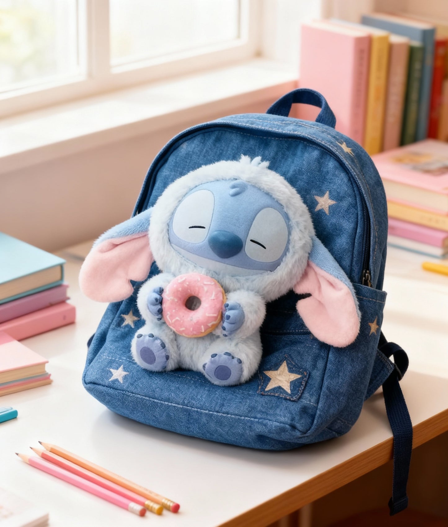 Labubu Stitch Donut I Edición Limitada Oficial Disney®